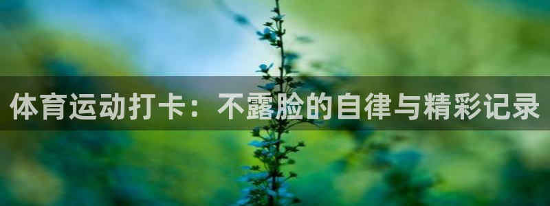 体育运动打卡：不露脸的自律与精彩记录