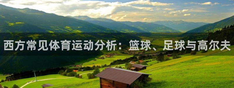 西方常见体育运动分析：篮球、足球与高尔夫