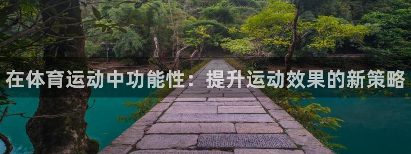 在体育运动中功能性：提升运动效果的新策略